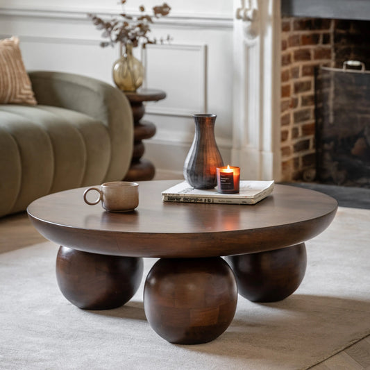 Gallery Direct Sculpt Round Coffee Table