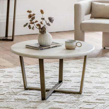 Gallery Direct Moderna Round Coffee Table