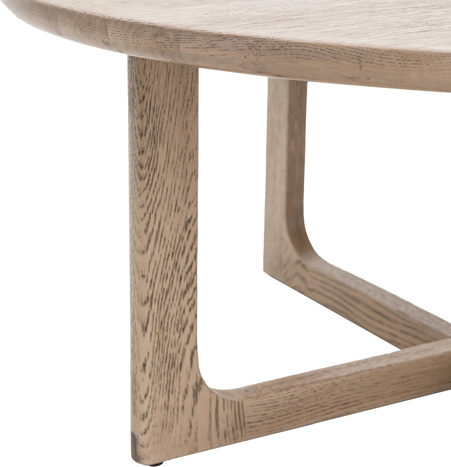 Gallery Direct Craft Round Coffee Table Smoked