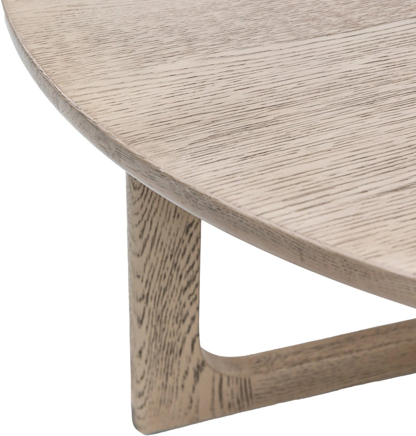 Gallery Direct Craft Round Coffee Table Smoked