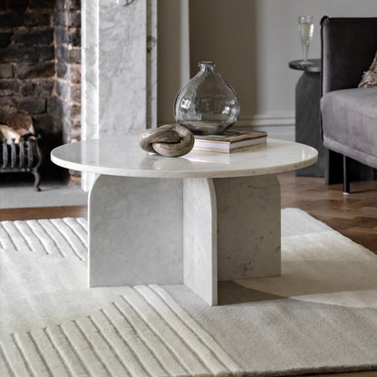 Gallery Direct Amalfi Coffee Table in White