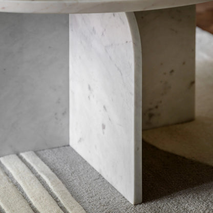 Gallery Direct Amalfi Coffee Table in White