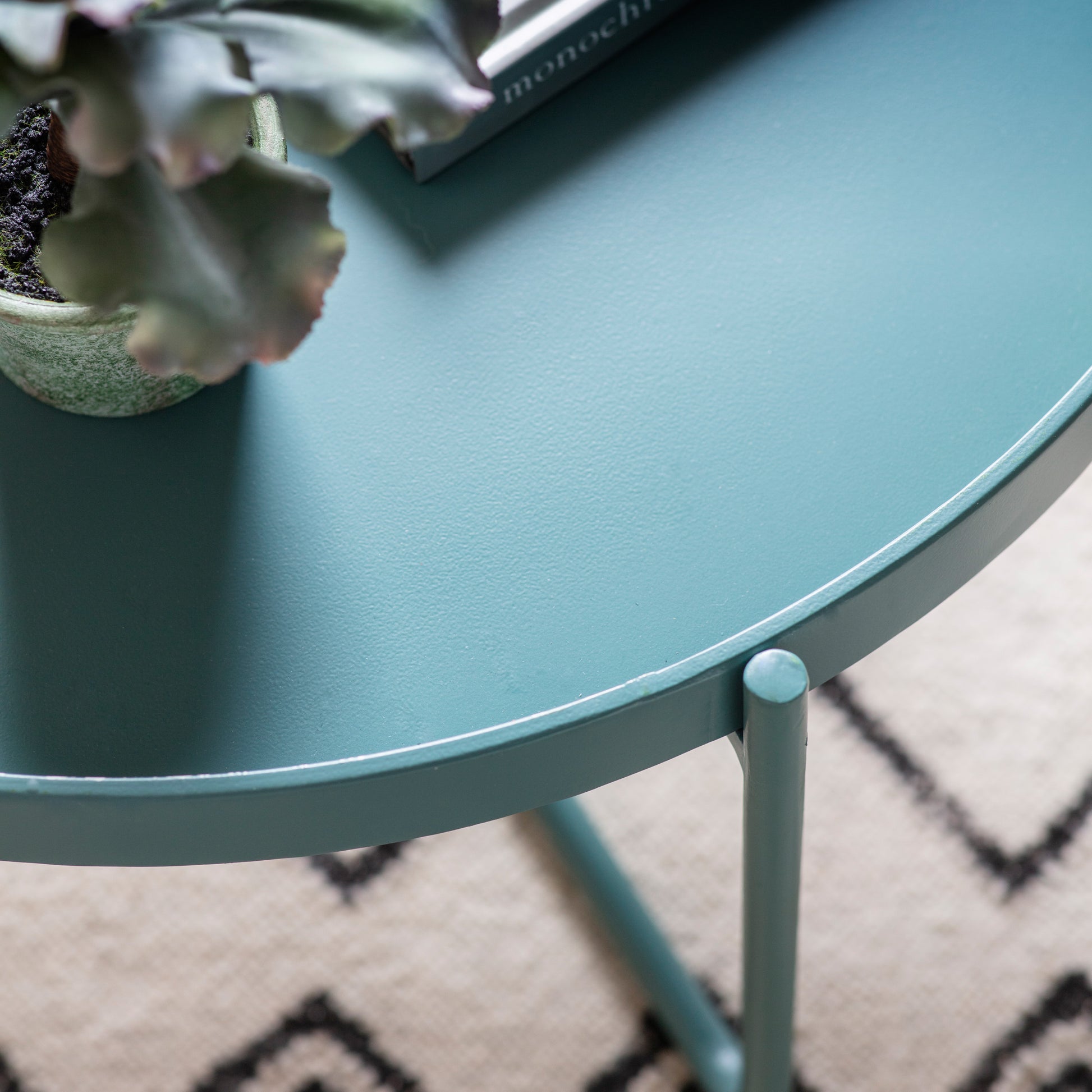 Gallery Direct Melbury Coffee Table in Teal