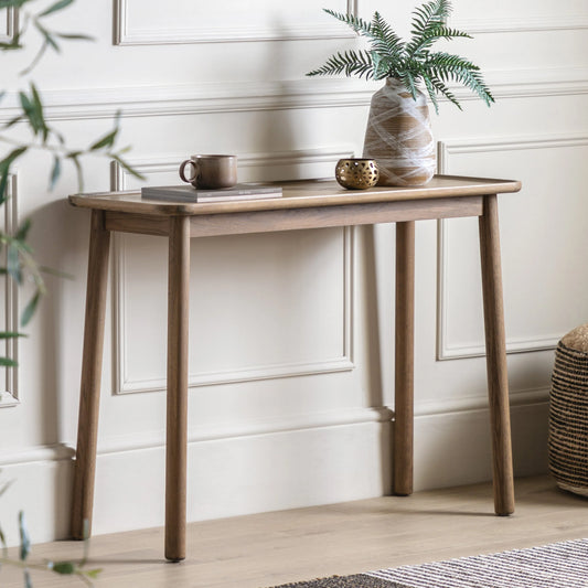 Gallery Direct Kingham Console Table in Grey