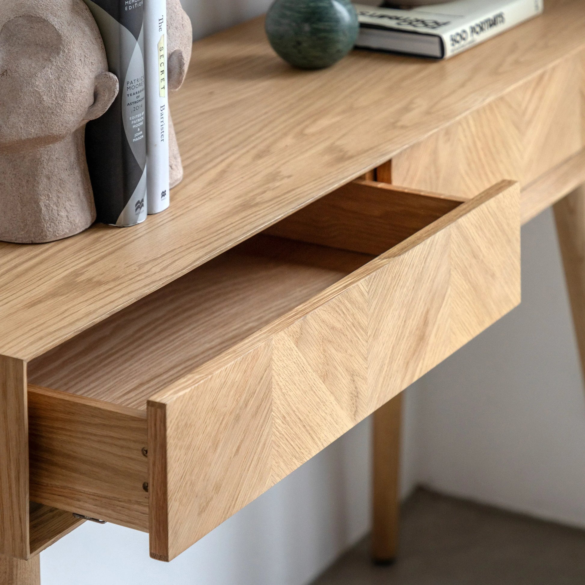 Gallery Direct Milano 2 Drawer Console Table