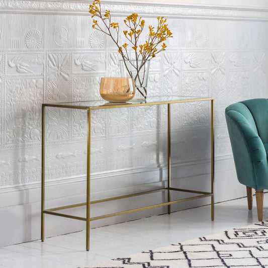 Gallery Direct Rothbury Console Table Bronze