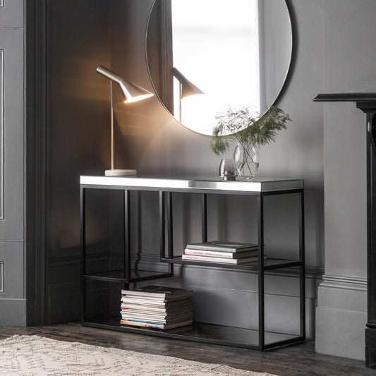 Gallery Direct Pippard Console Table in Black