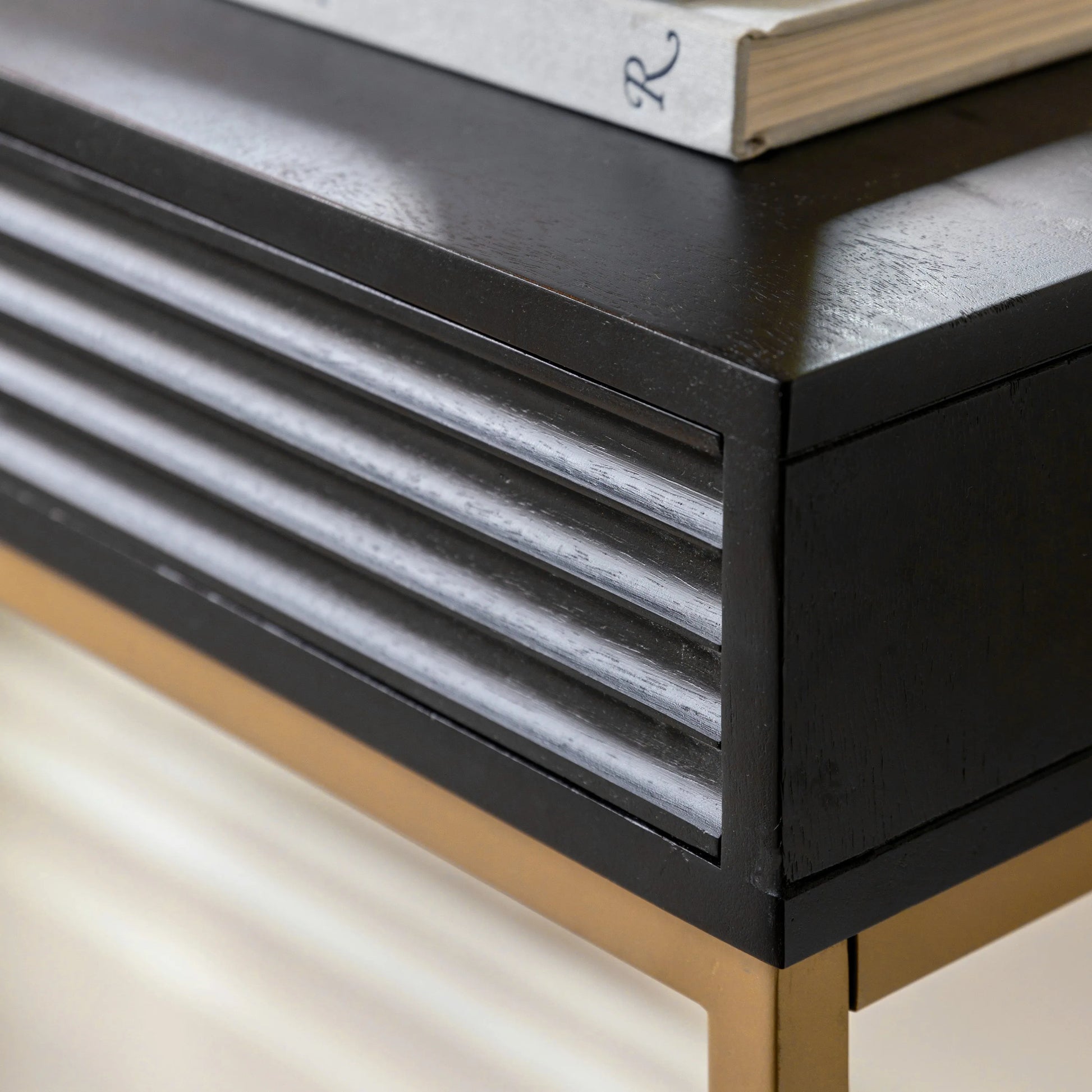 Gallery Direct Ripple 2 Drawer Console Table