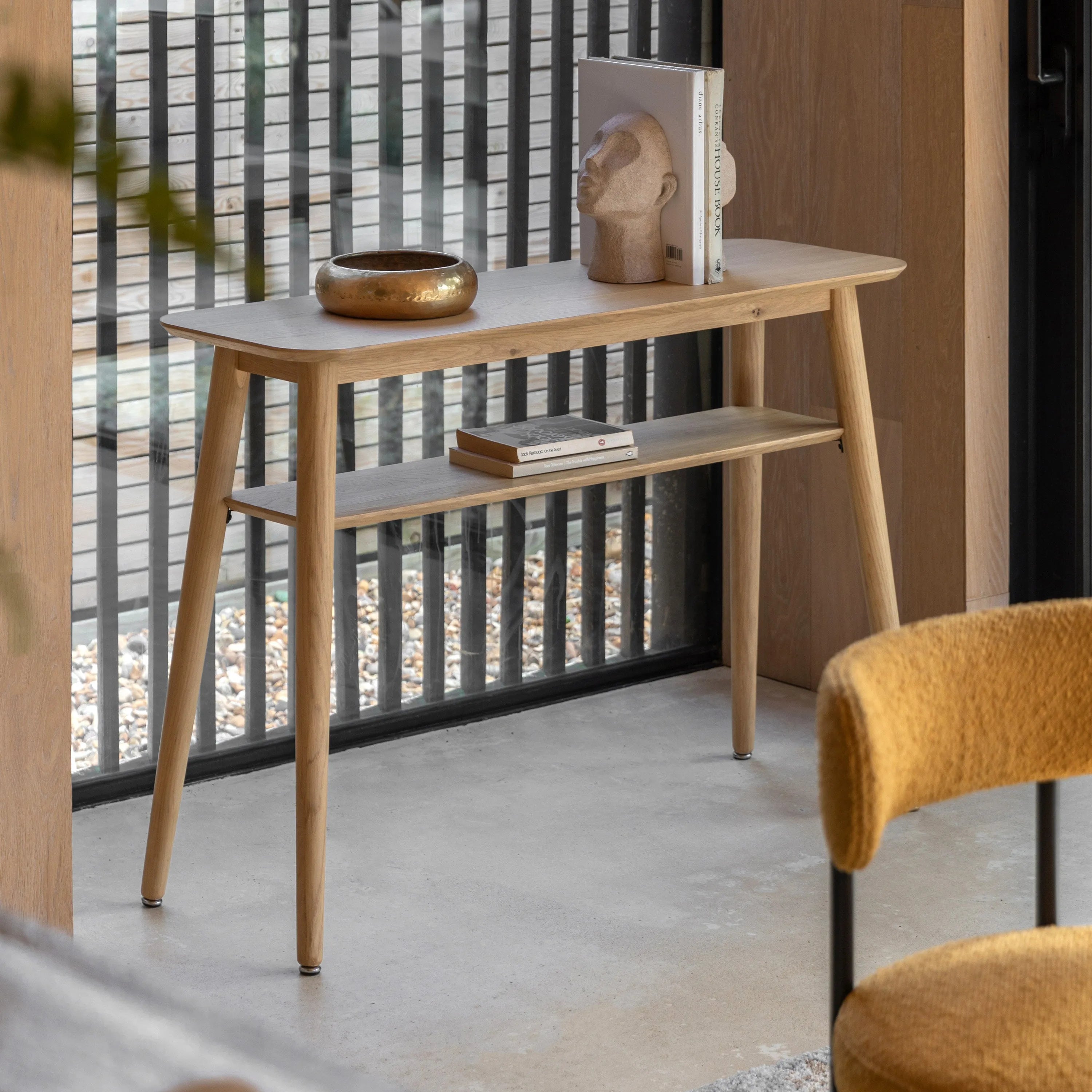 Gallery Direct Hatfield Console Table Natural