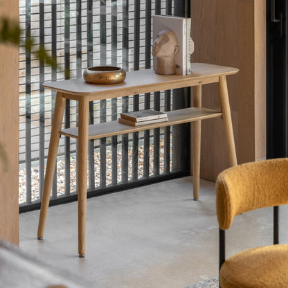 Gallery Direct Hatfield Console Table Natural