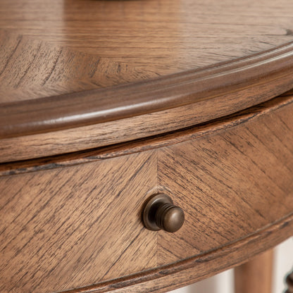 Gallery Direct Highgrove Demi Lune Table