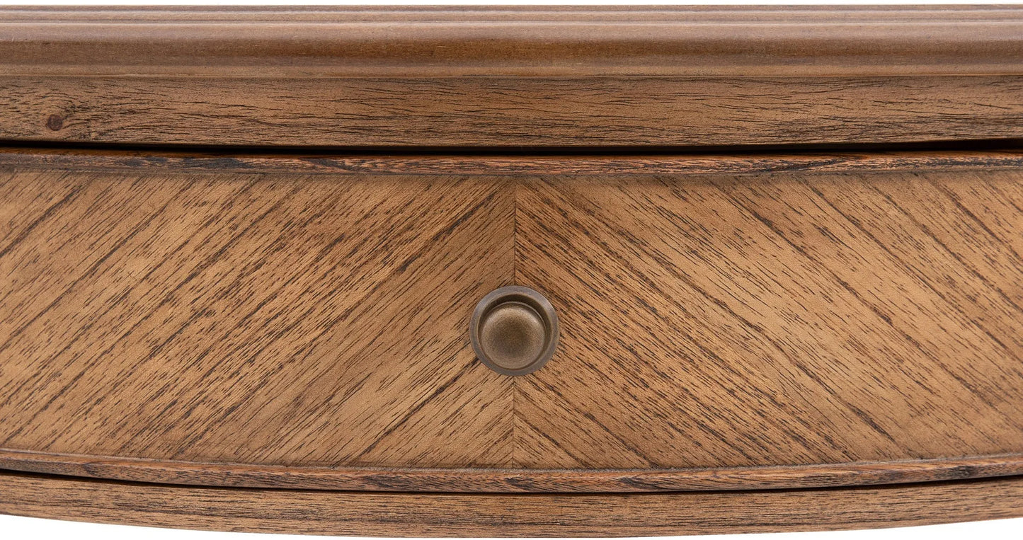 Gallery Direct Highgrove Demi Lune Table