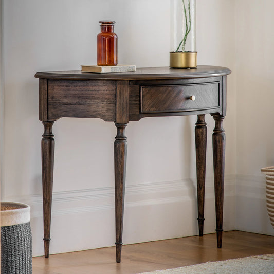Gallery Direct Madison Demi Lune Table