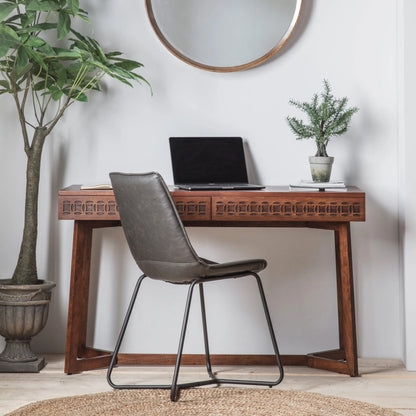 Gallery Direct Boho Retreat 2 Drawer Desk