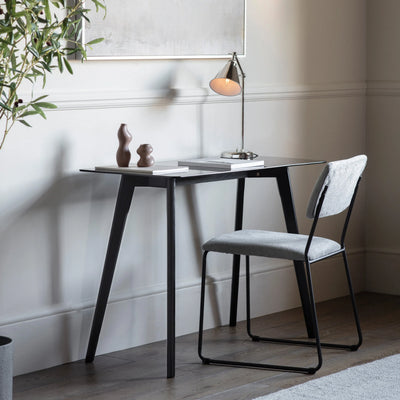 Gallery Direct Blair Desk in Black