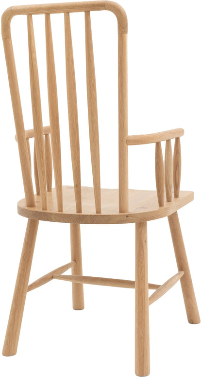 Gallery Direct Wycombe Pair of Carver Dining Chairs
