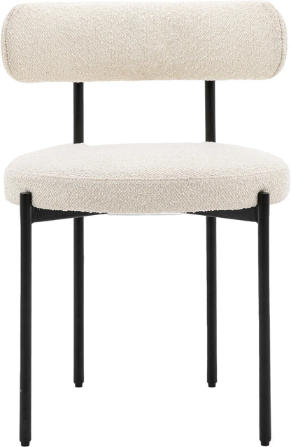 Gallery Direct Aveley Pair of Dining Chairs in Vanilla