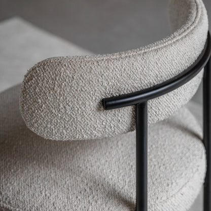 Gallery Direct Aveley Pair of Dining Chairs in Vanilla