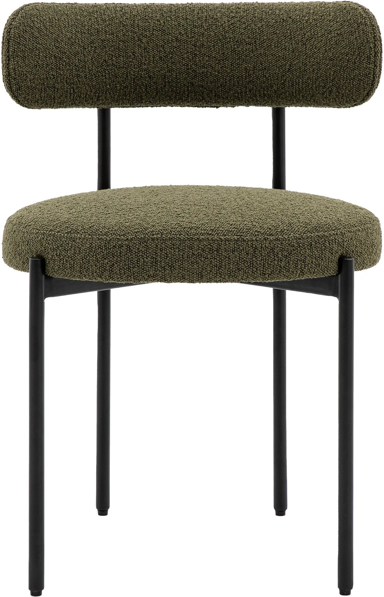 Gallery Direct Aveley Pair of Dining Chairs in Green