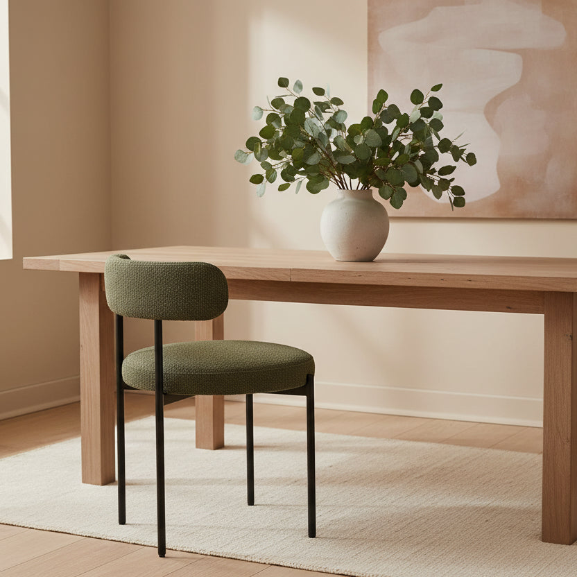 Gallery Direct Aveley Pair of Dining Chairs in Green
