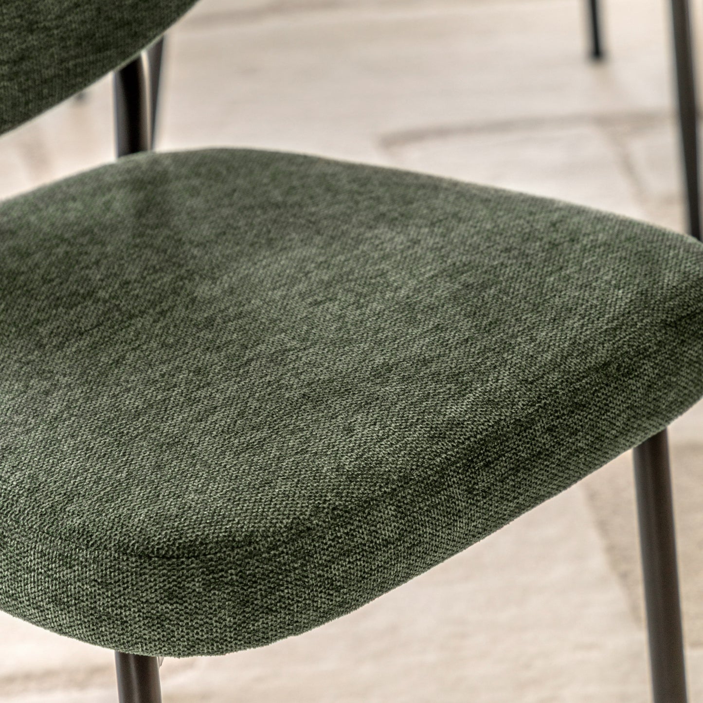 Gallery Direct Oppo Pair of Dining Chairs in Green