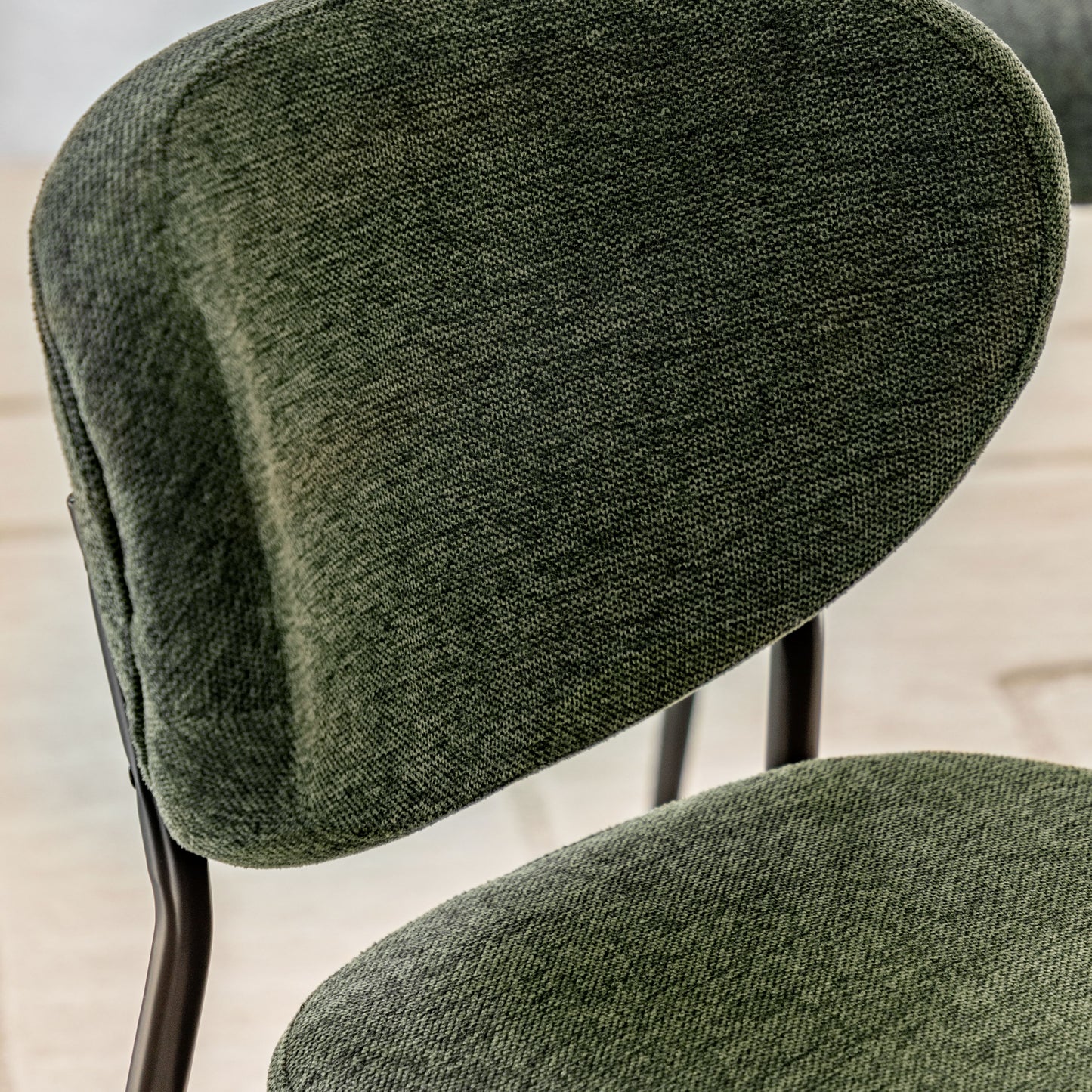 Gallery Direct Oppo Pair of Dining Chairs in Green