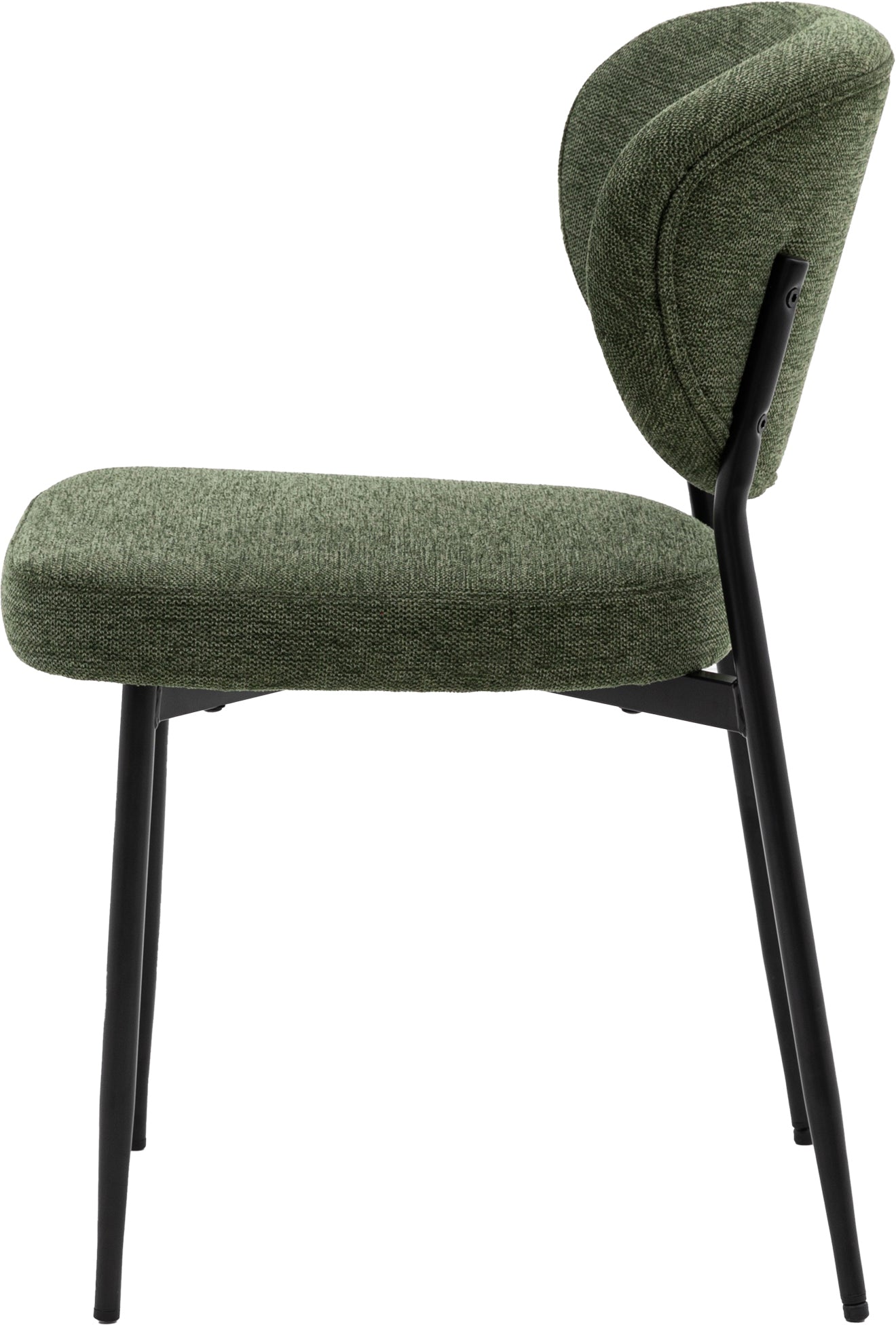 Gallery Direct Oppo Pair of Dining Chairs in Green