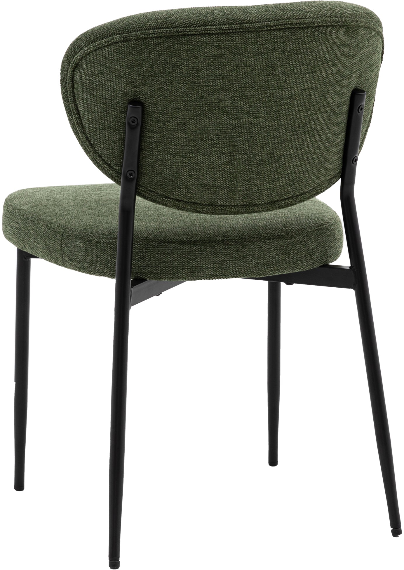 Gallery Direct Oppo Pair of Dining Chairs in Green