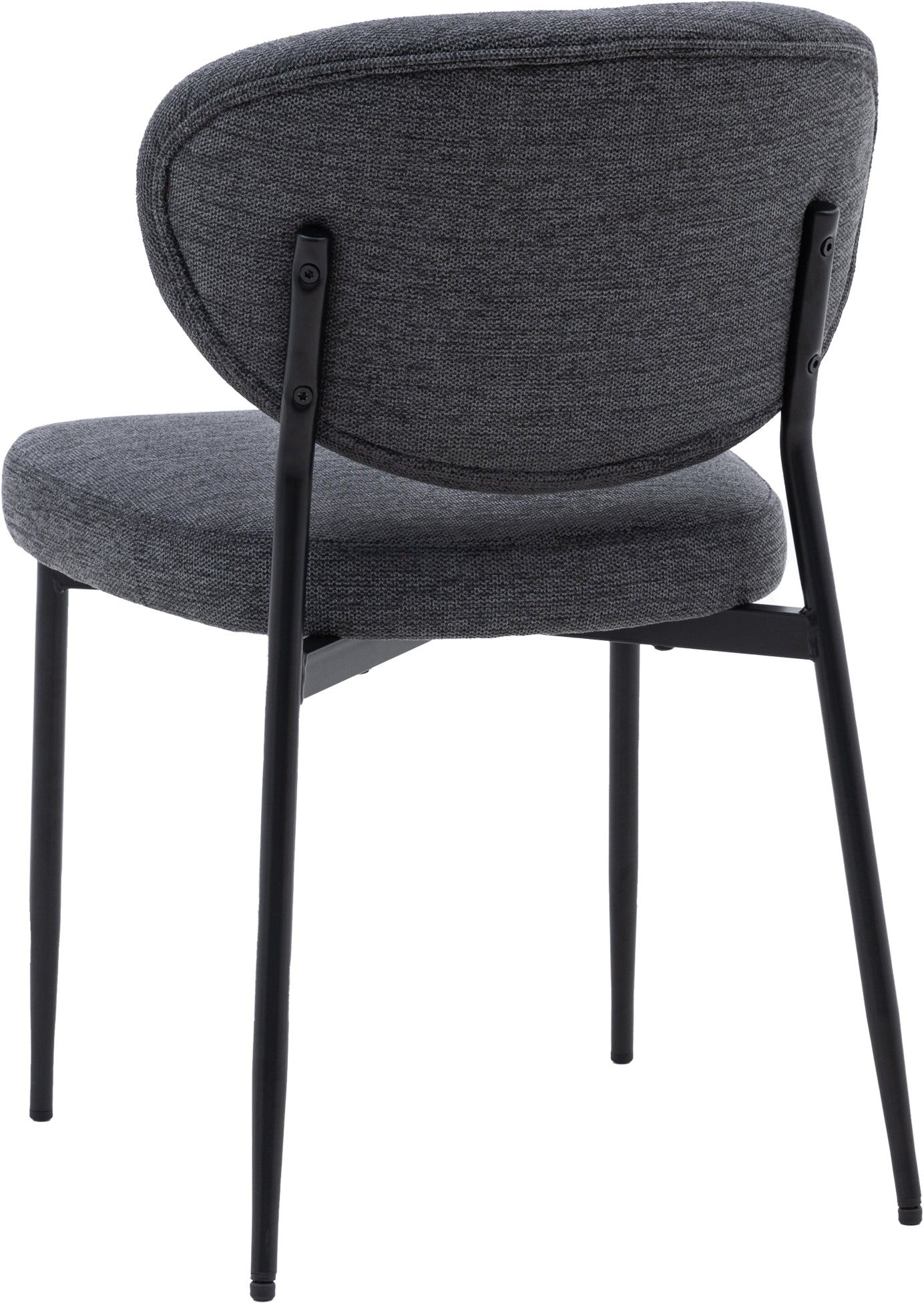 Gallery Direct Oppo Pair of Dining Chairs in Charcoal