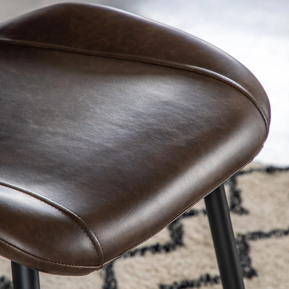 Gallery Direct Pair of Manford Dining Chairs in Brown