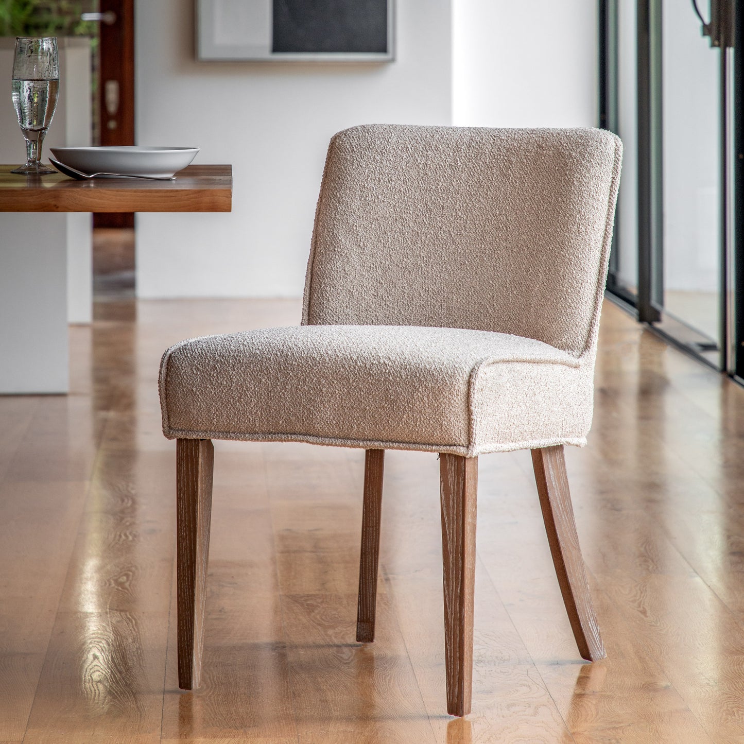 Gallery Direct Pair of Tarnby Chairs in Taupe