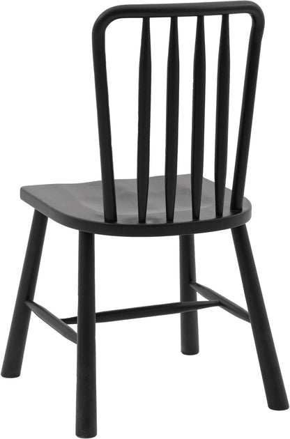 Gallery Direct Wycombe Pair of Dining Chairs Black
