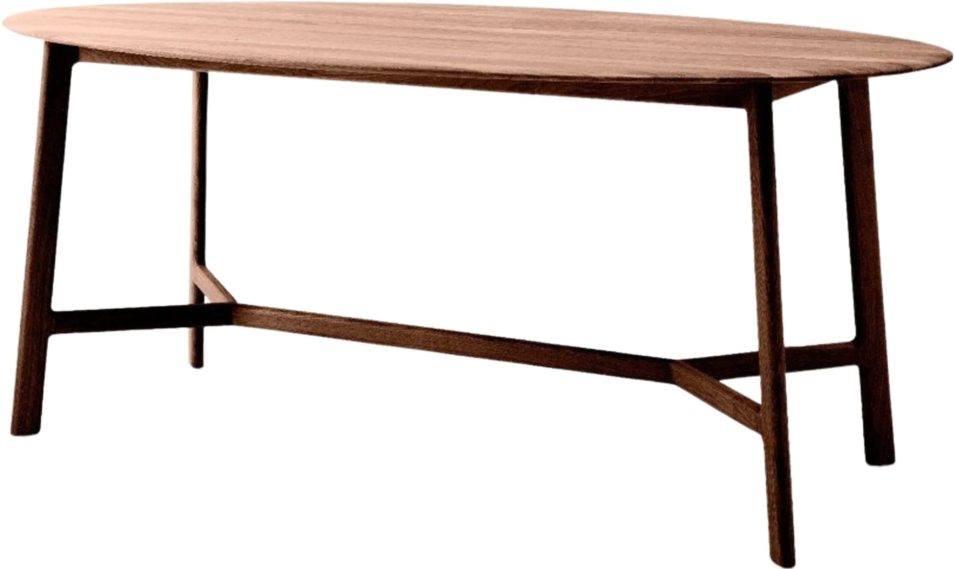 Gallery Direct Madrid Oval Dining Table in Walnut