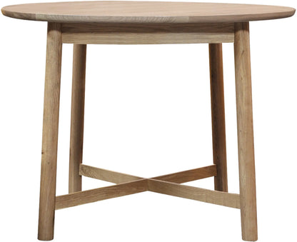 Gallery Direct Kingham Round Dining Table in Oak
