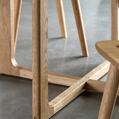 Gallery Direct Craft Round Dining Table in Natural