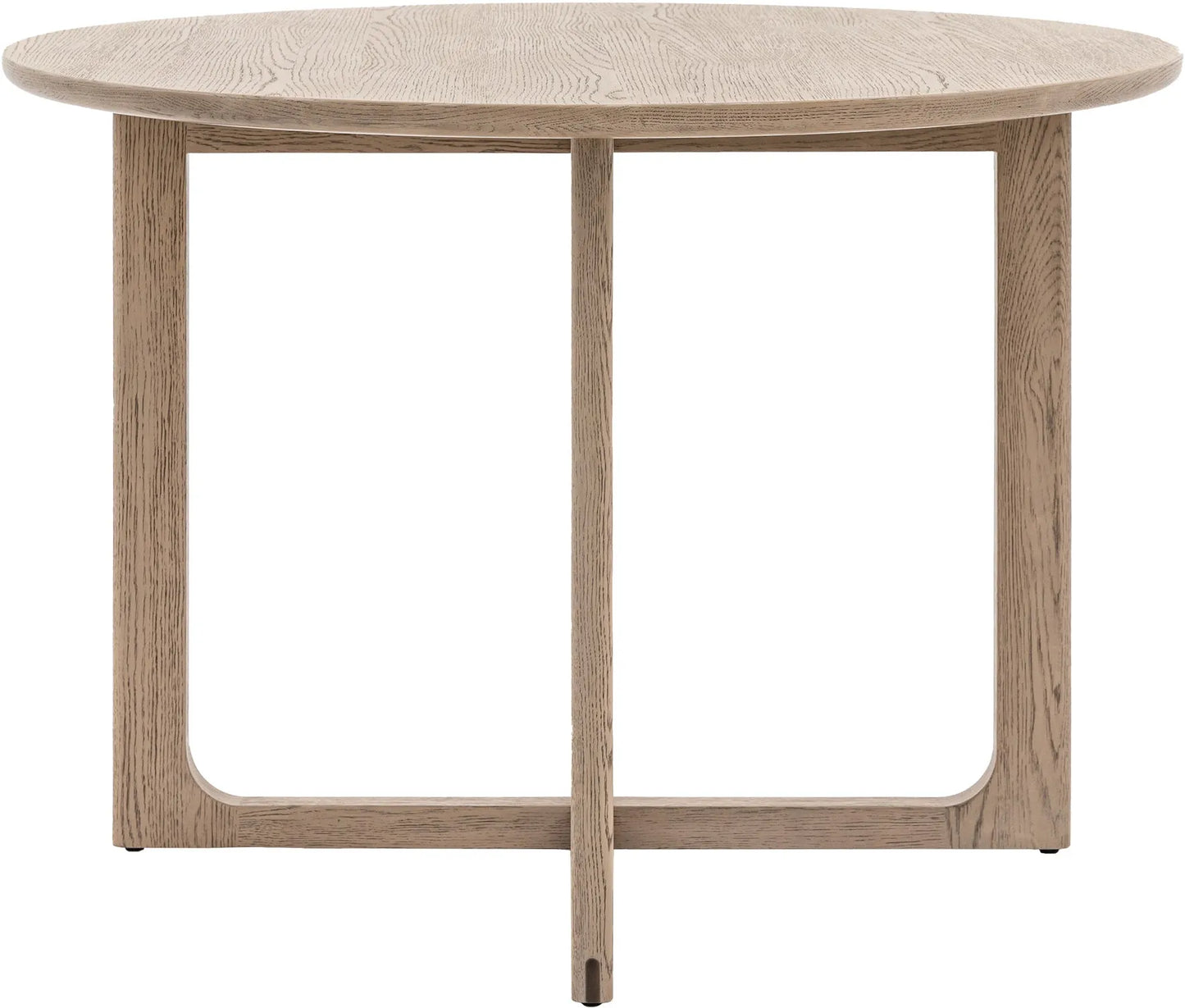 Gallery Direct Craft Round Dining Table Smoked
