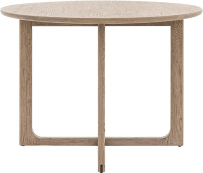 Gallery Direct Craft Round Dining Table Smoked
