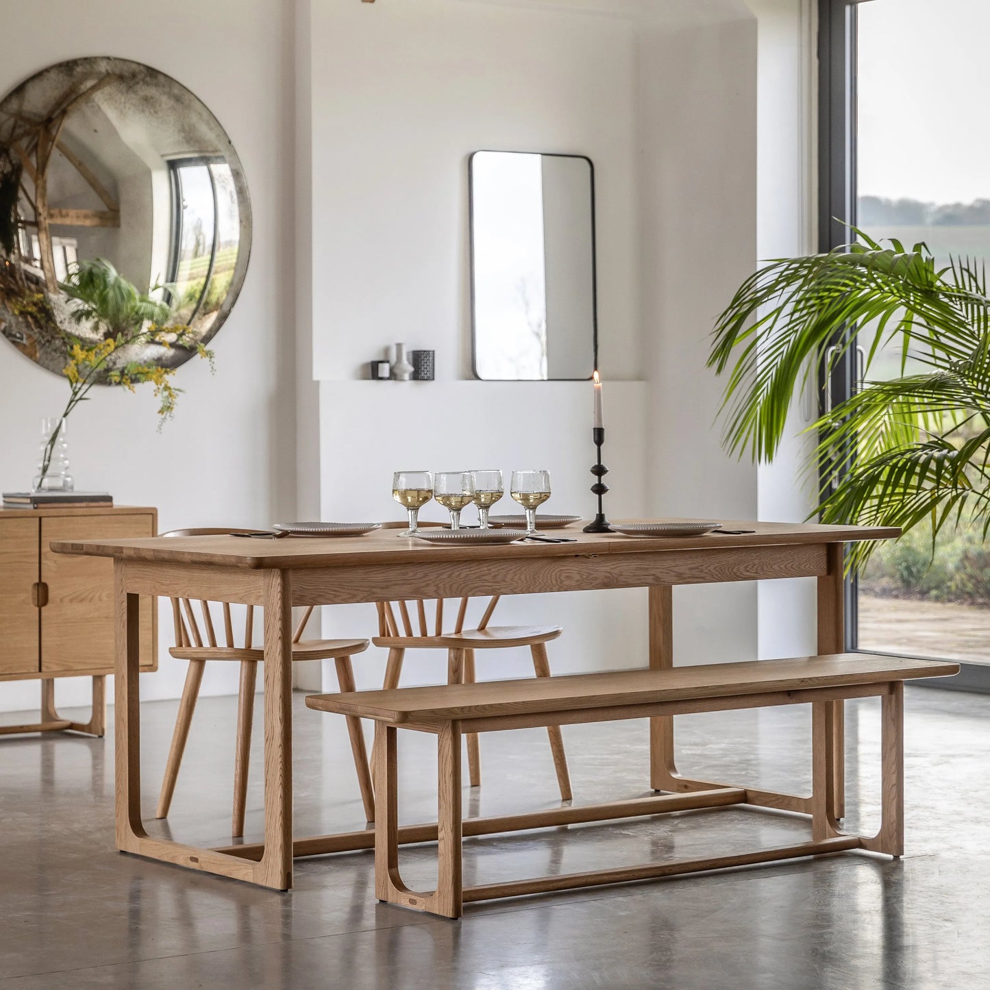 Gallery Direct Craft Extending Dining Table in Natural