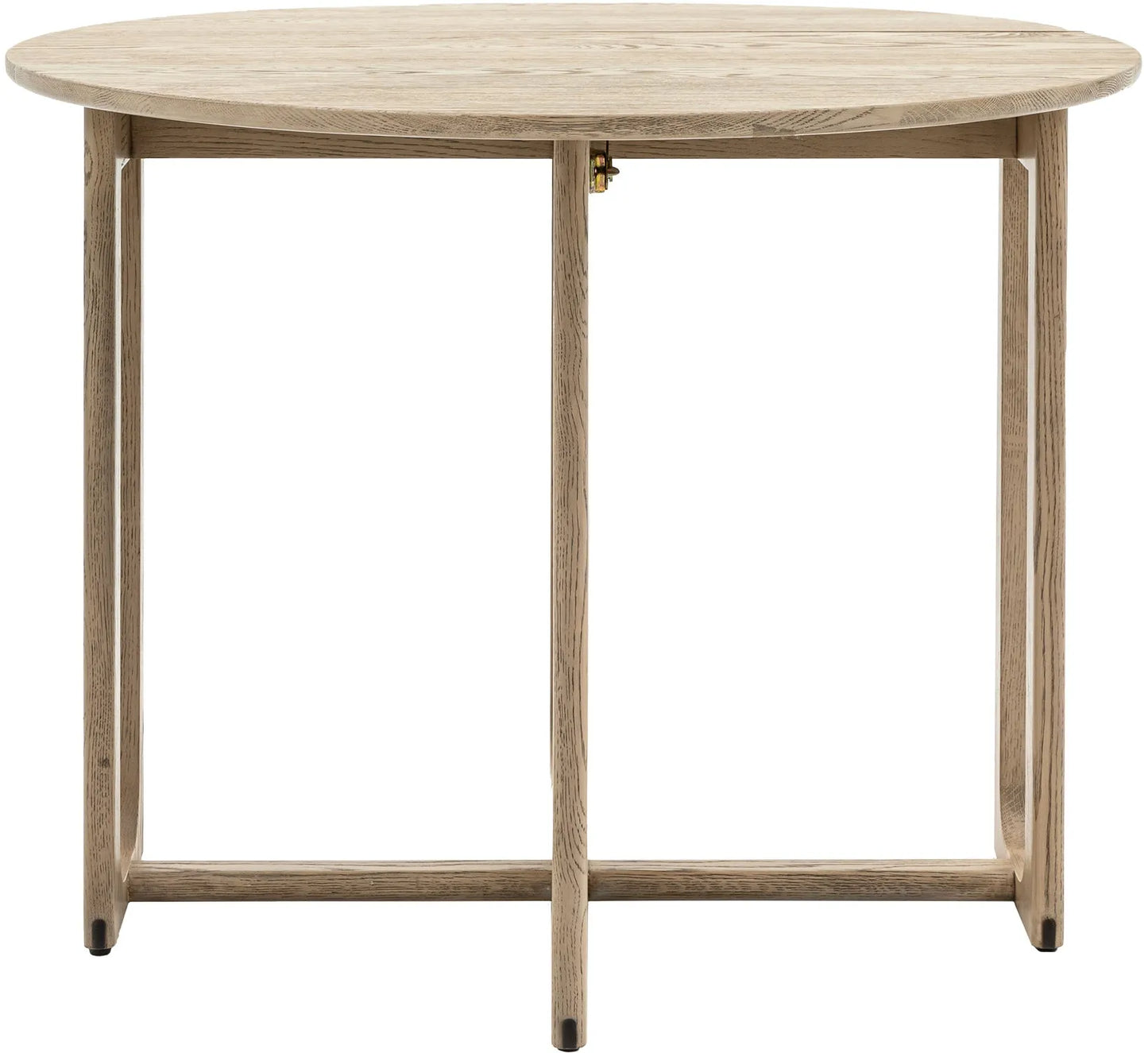 Gallery Direct Craft Folding Dining Table Smoked