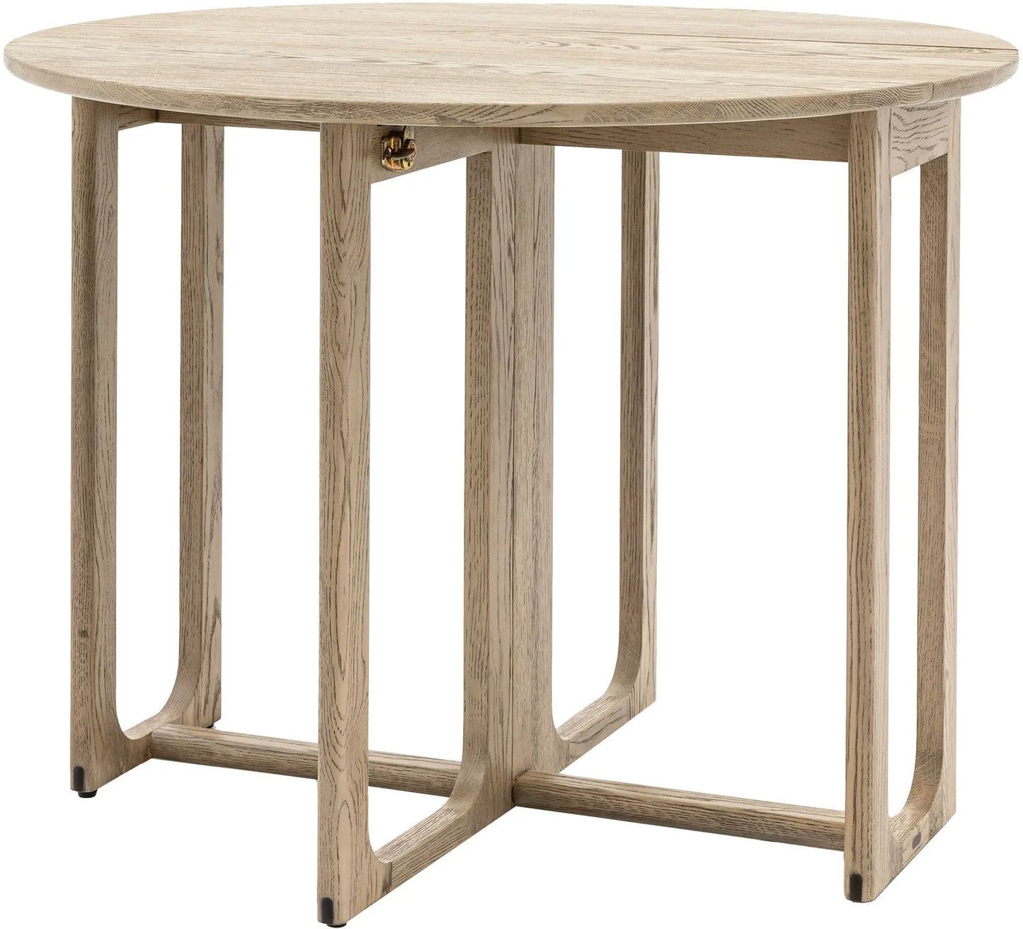 Gallery Direct Craft Folding Dining Table Smoked