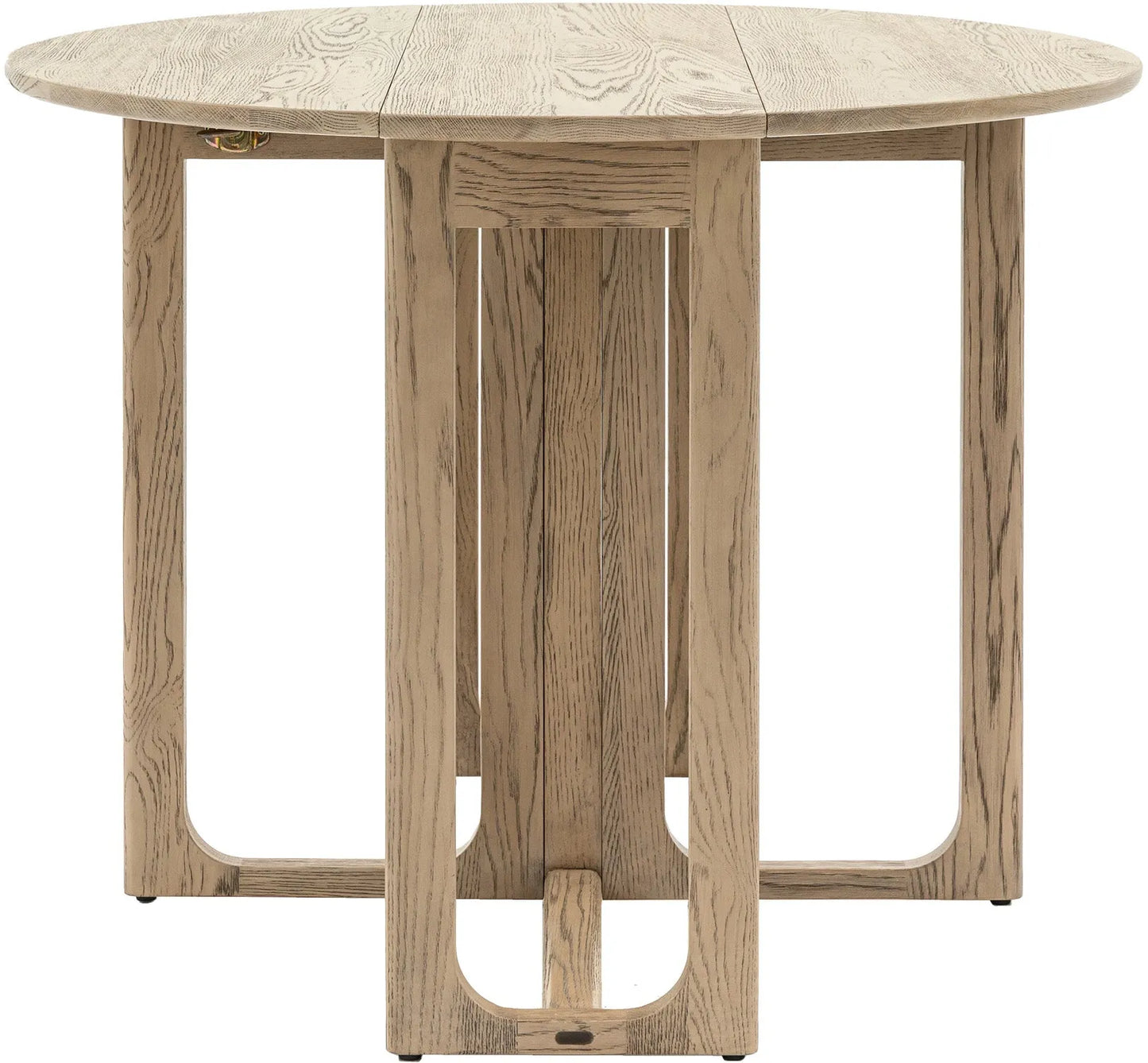 Gallery Direct Craft Folding Dining Table Smoked