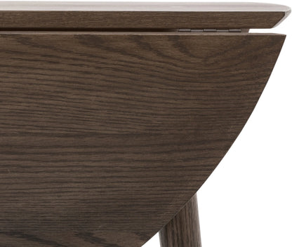 Gallery Direct Hatfield Folding Dining Table Smoked