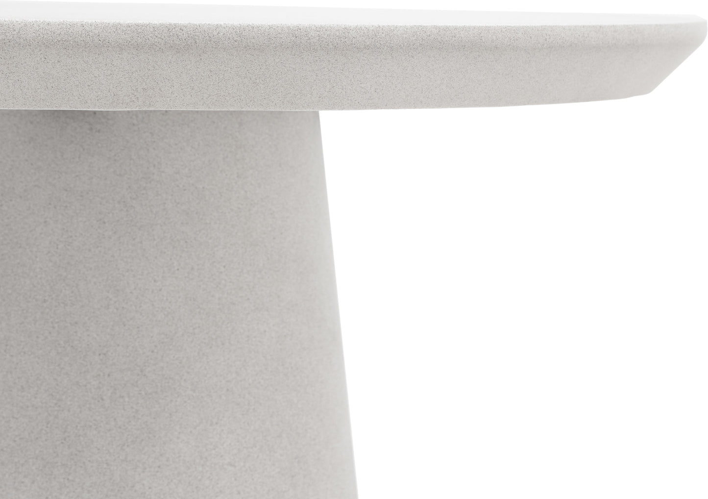 Gallery Direct Pedra Oval Dining Table in Linen