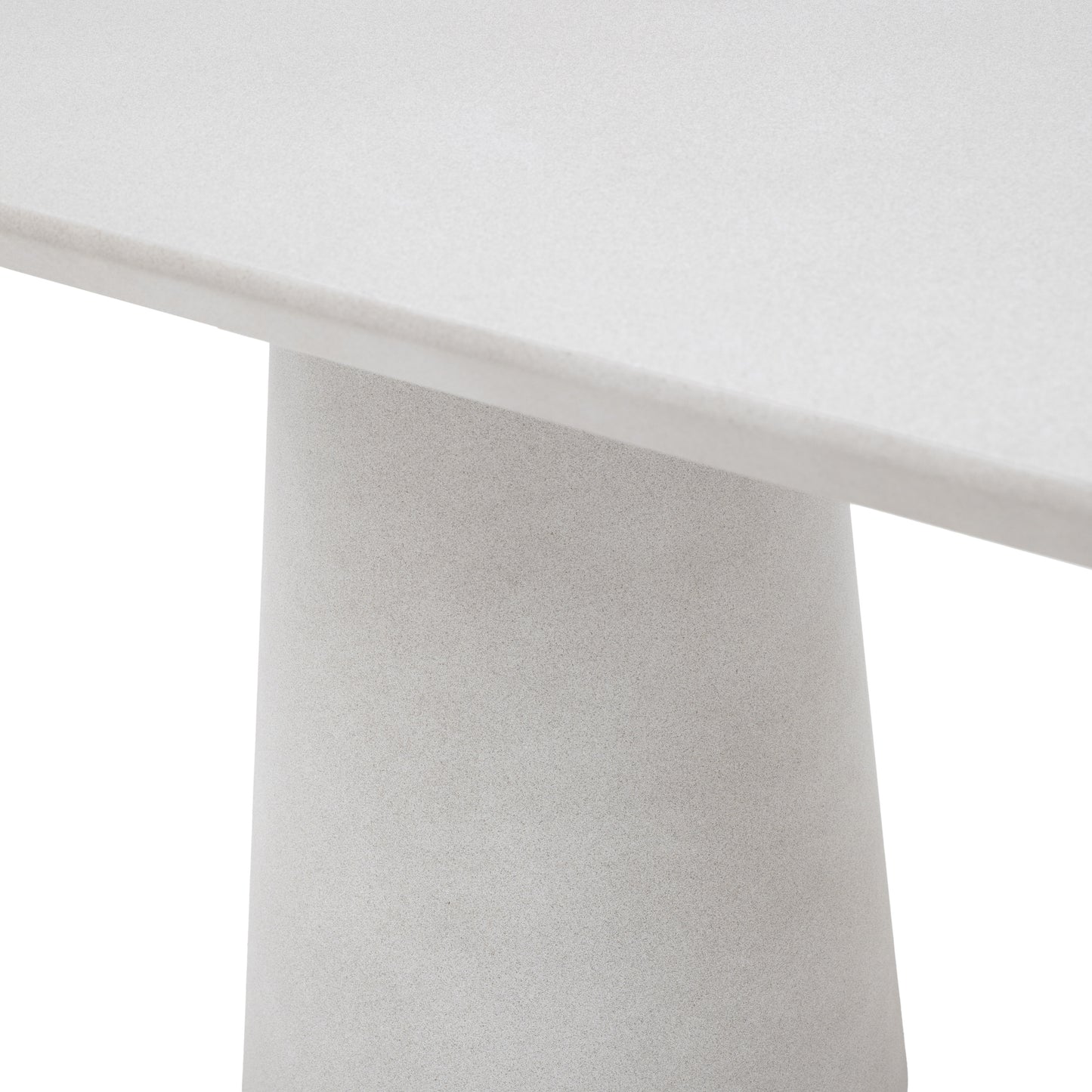 Gallery Direct Pedra Oval Dining Table in Linen