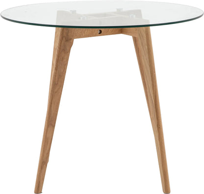 Gallery Direct Blair Round Dining Table in Oak
