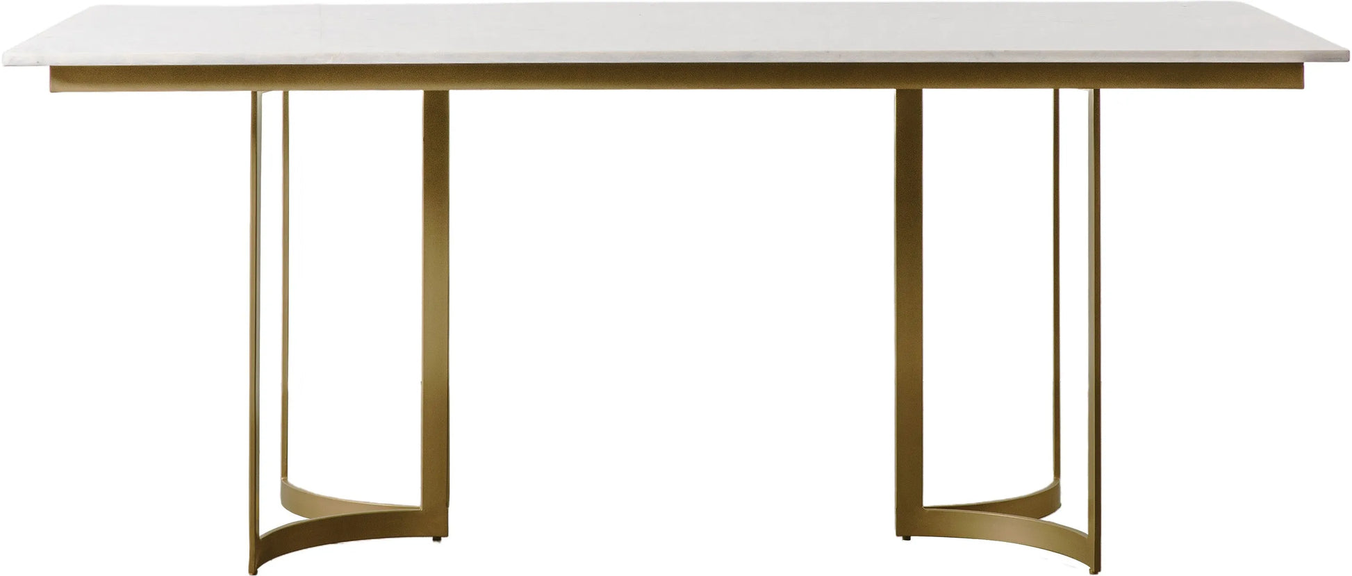 Gallery Direct Everton Dining Table in Gold