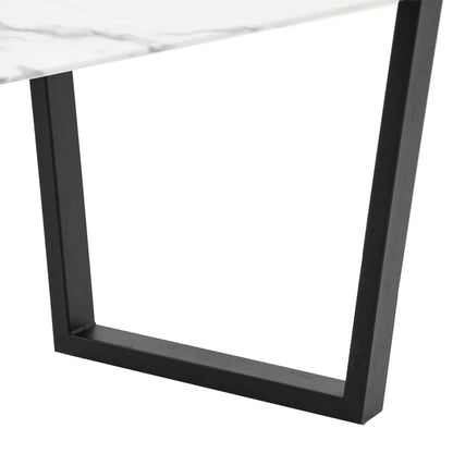 Gallery Direct Davidson Dining Table in White