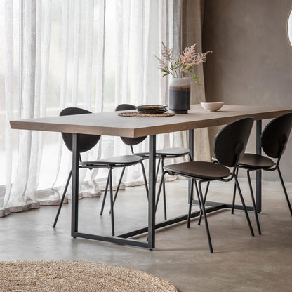 Gallery Direct Forden Dining Table in Grey