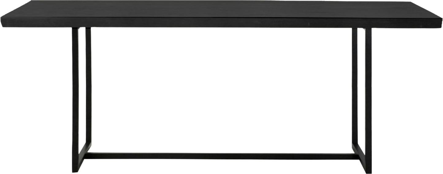 Gallery Direct Forden Dining Table in Black