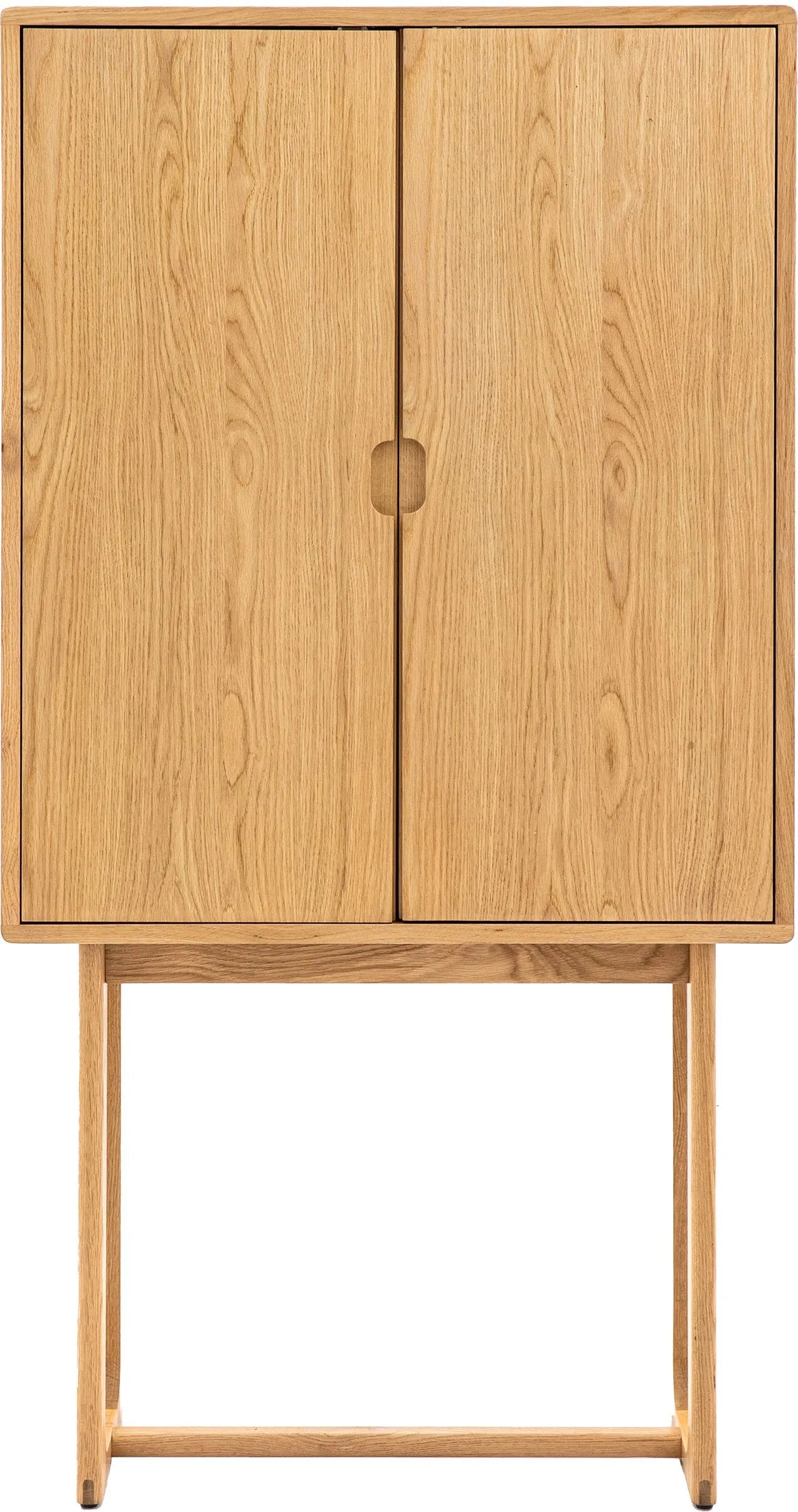 Gallery Direct Craft Cocktail Cabinet in Natural